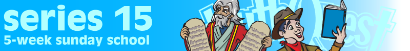 The Ten Commandments Sunday School Series